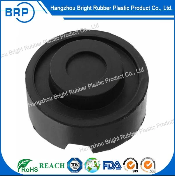 Black Rubber Car Support Block Universal Jack Pad Adapter