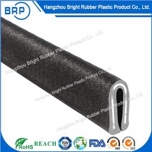Sort PVC Self Grip Edge Seal Strip Svampprofil