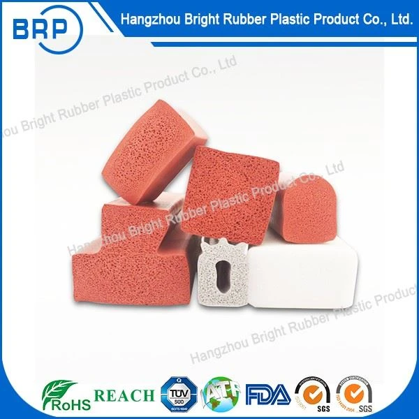 Customized Low Density Silicone Foam Strip