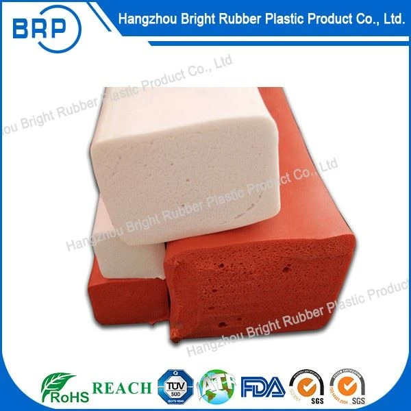 Customized Low Density Silicone Foam Strip